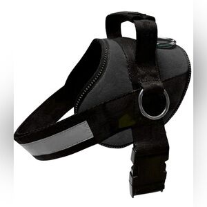 NWT Joyride Black Dog Harness with Reflective Strap